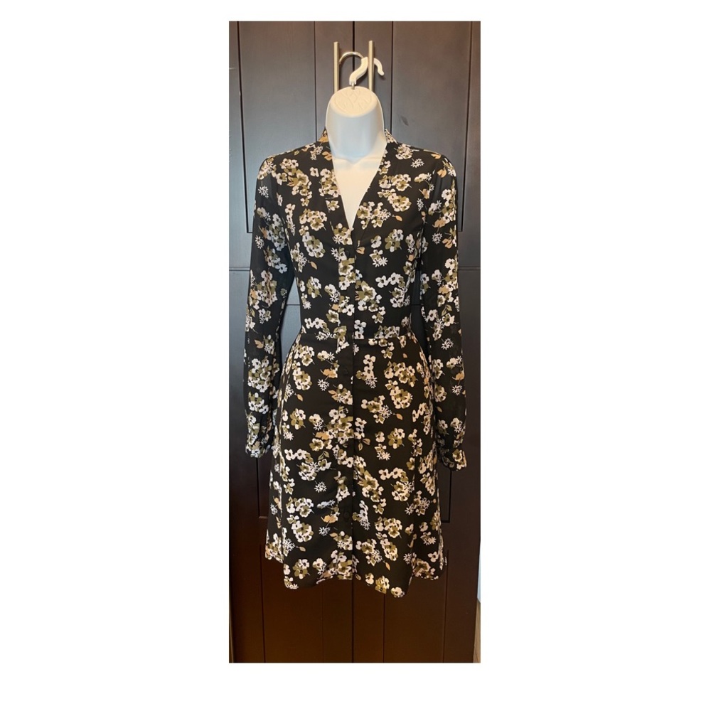 MICHAEL Michael Kors Black Floral Dress
